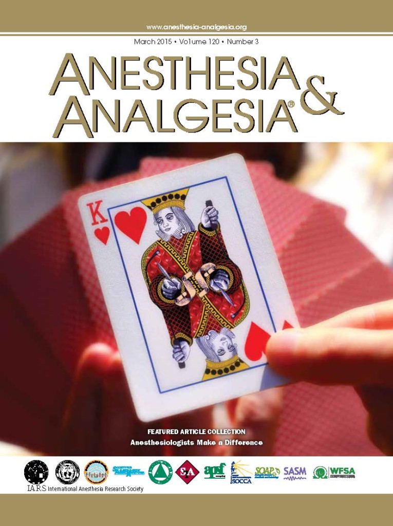 March 2015: Anesthesia & Analgesia